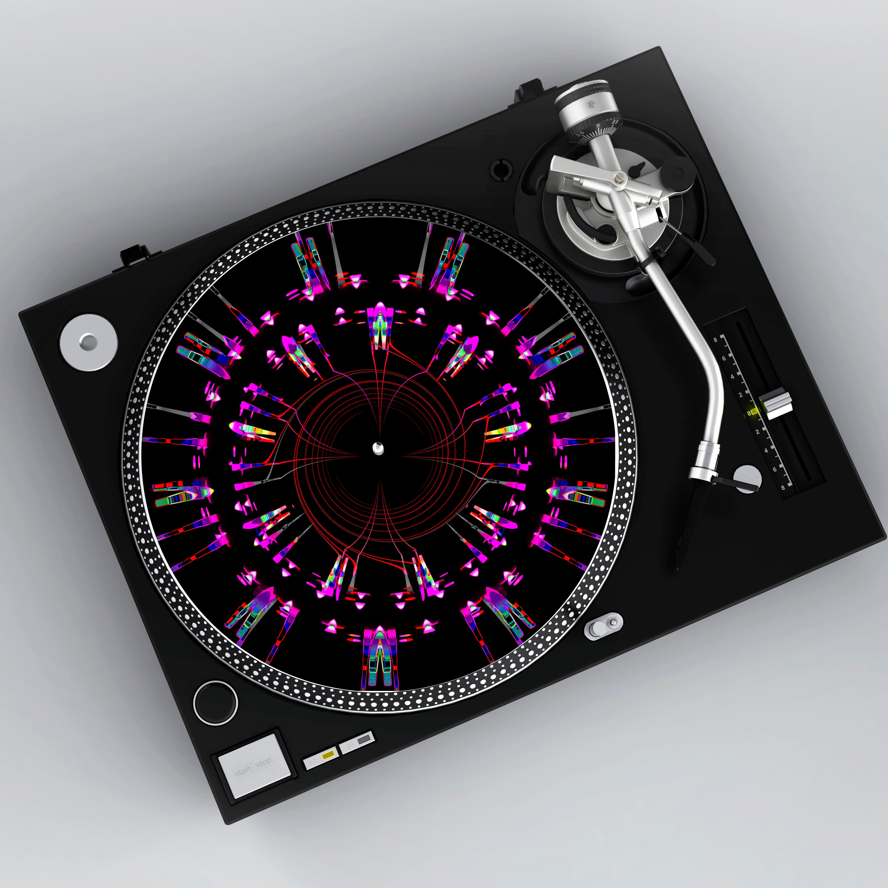 Slipmat Platter Mat Record Player Mat DJ Slipmats Slipmat Etsy