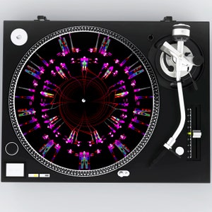 Slipmat, Platter Mat, Record Player Mat, DJ Slipmats, Slipmat, Slip Mat, Vinyl,  Mat, Vinyl Lover Gift for Dad, Audiophile, Stardust