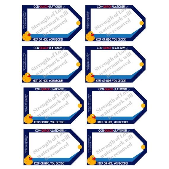 Cruise Duck Tags INSTANT Download Royal Caribbean Print at Etsy