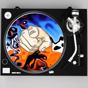 Record Player Slipmat, Slipmat for Turntable, DJ Slipmats, Slip Mat, Vinyl Lover Gift, Gift for Dad, Gift for Mom, Music Lover Gift, ALS