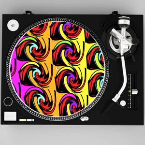 Slipmat for Turntable, Record Player Slipmat, DJ Slipmats, Slip Mat, Vinyl Lover Gift, Gift for Dad, Gift for Mom, Music Lover Gift, ALS