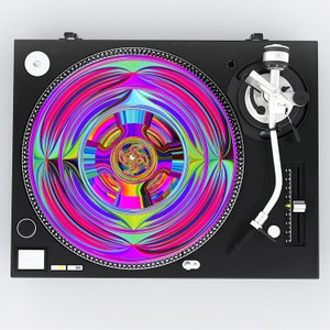 Slipmat for Record Player, Turntable, Slip Mat, Platter Mat, Gift for DJ, Vinyl Lover Gift, Audiophile, Turntable Accessory, Music Lover