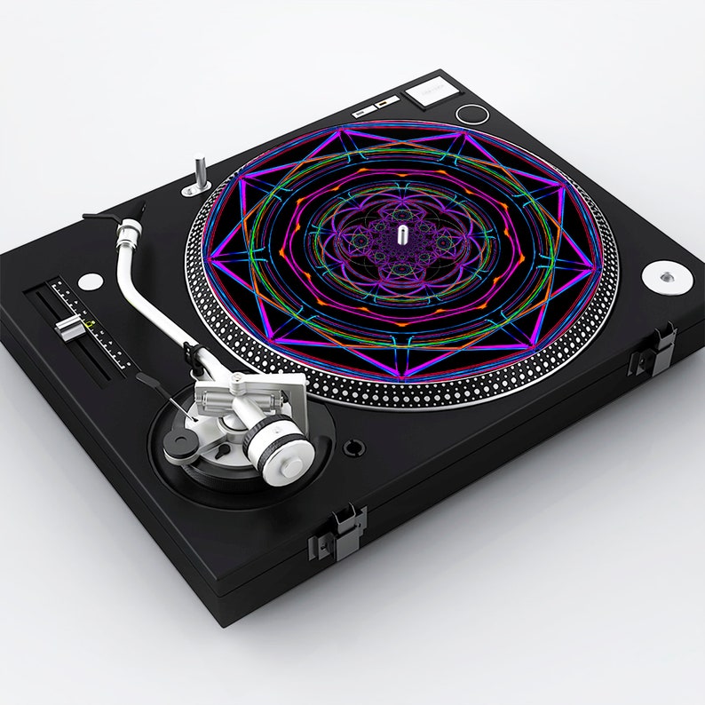 Turntable Slipmat Record Player Accessory DJ Slipmat Gift Etsy