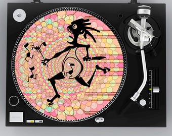 Widespread Panic Slipmat, Note Eater, WSP, WP, Felt Turntable  Slipmat, Athens, GA