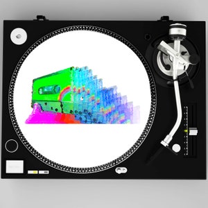 Vinyl Lover Gift, Slipmat, Slipmat for Turntable, DJ Slipmats, Slip Mat, Vinyl Lover Gift, Gift for Dad, Gift for Mom, Music Lover Gift, ALS