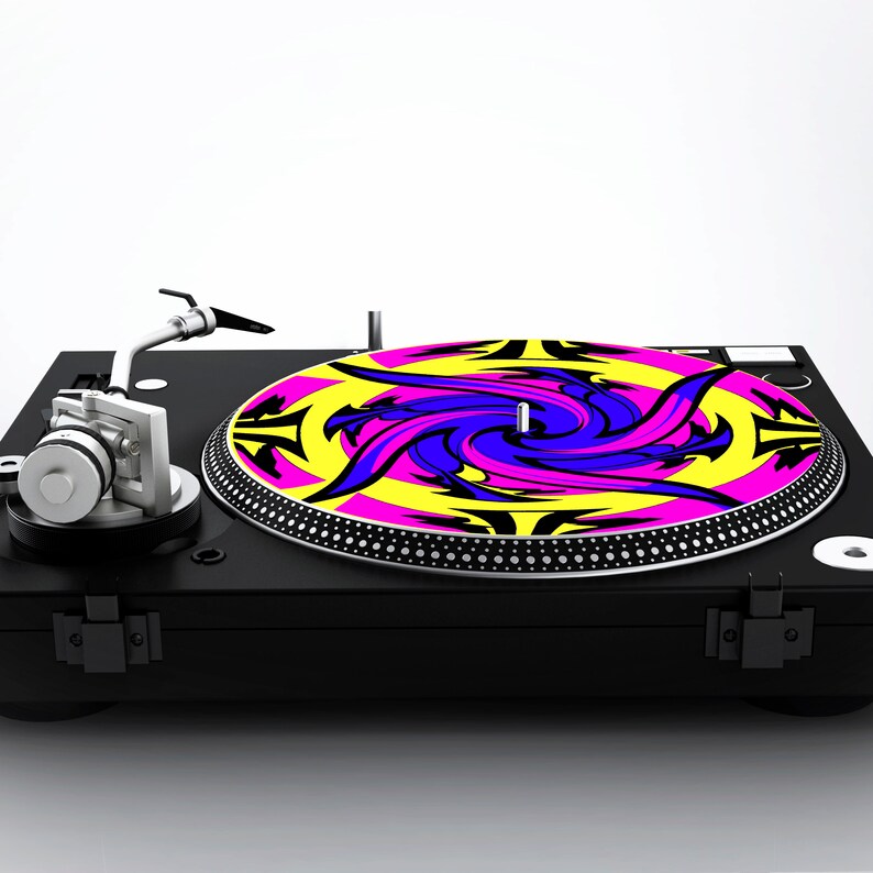 DJ Slipmats 12 LP Mat Turntable Slipmat Record Player Etsy