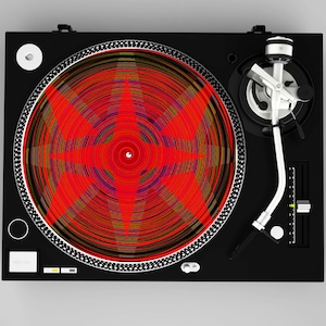 Vinyl Lover Gift, Slipmat, Slipmat for Turntable, DJ Slipmats, Slip Mat, Vinyl Lover Gift, Gift for Dad, Gift for Mom, Music Lover Gift, ALS