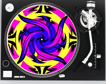 DJ Slipmats, 12" LP Mat, Turntable Slipmat, Record Player Mat, Vinyl Player Mat, Music Lover Gift Idea, Audiophile Gift, 12" Slipmat