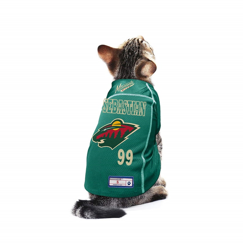 minnesota wild pet jersey
