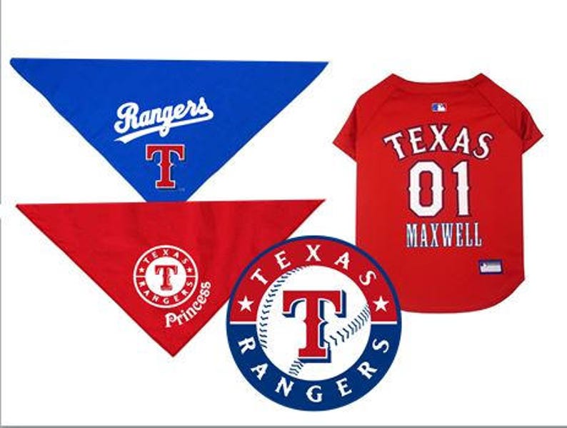 texas rangers pet jersey