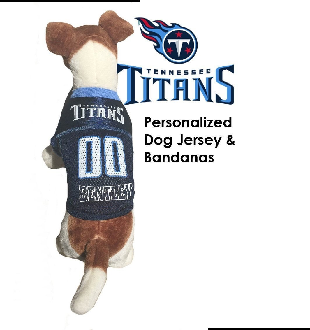 titans dog jersey