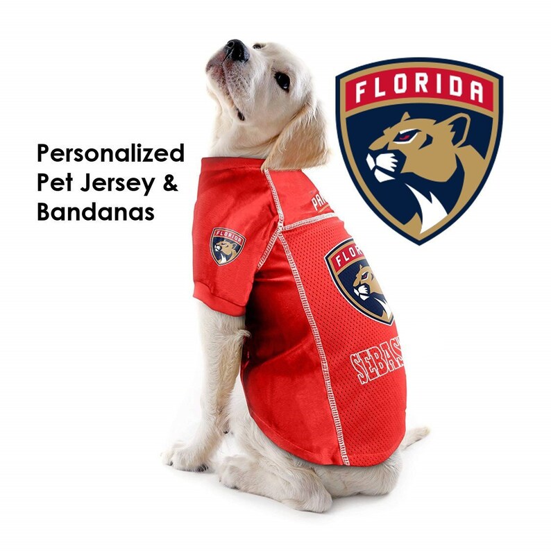 Florida Panthers NHL Dog Jersey 