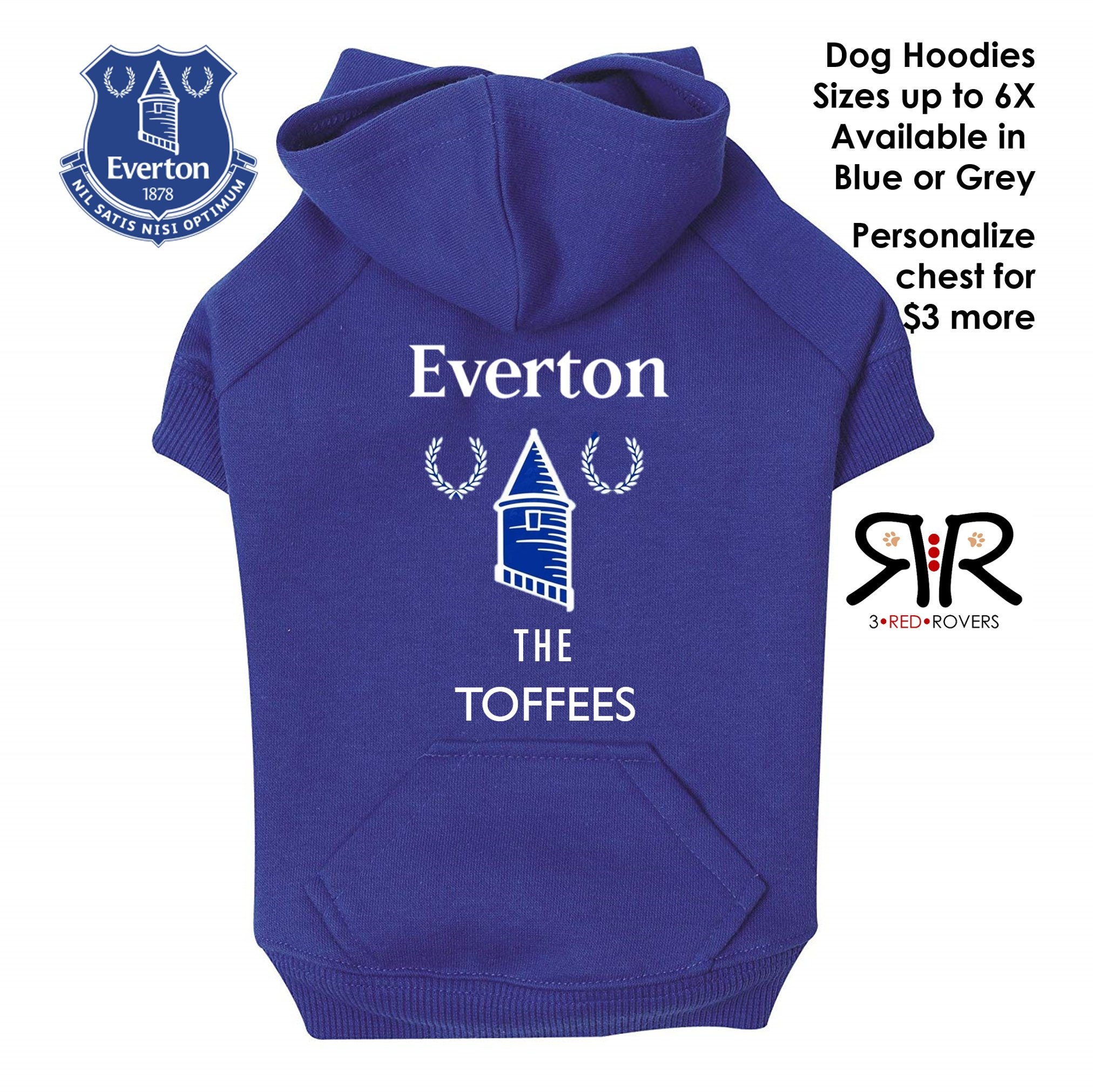 everton fc hoodie