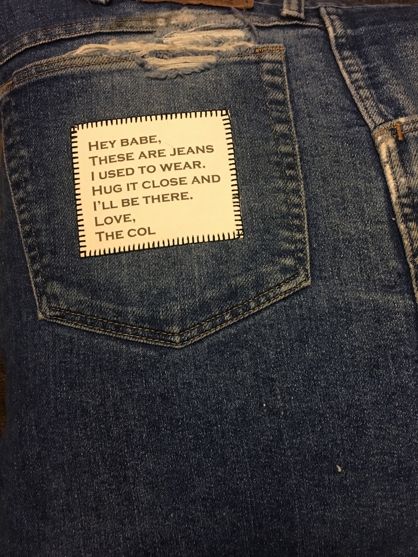 Memory PillowsJean Keepsake PillowDenim Pillow Made From Etsy