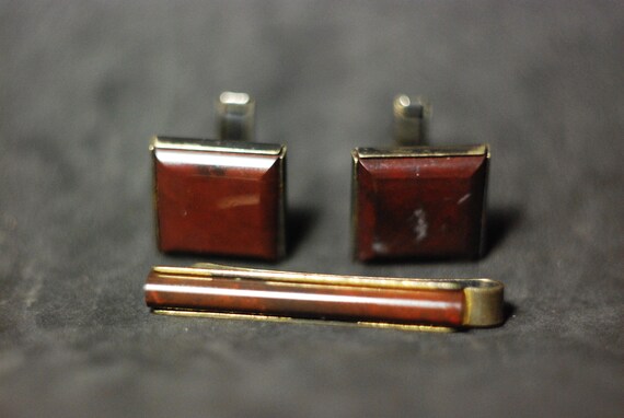 Vintage silver 875 test cufflinks Retro cufflinks… - image 1