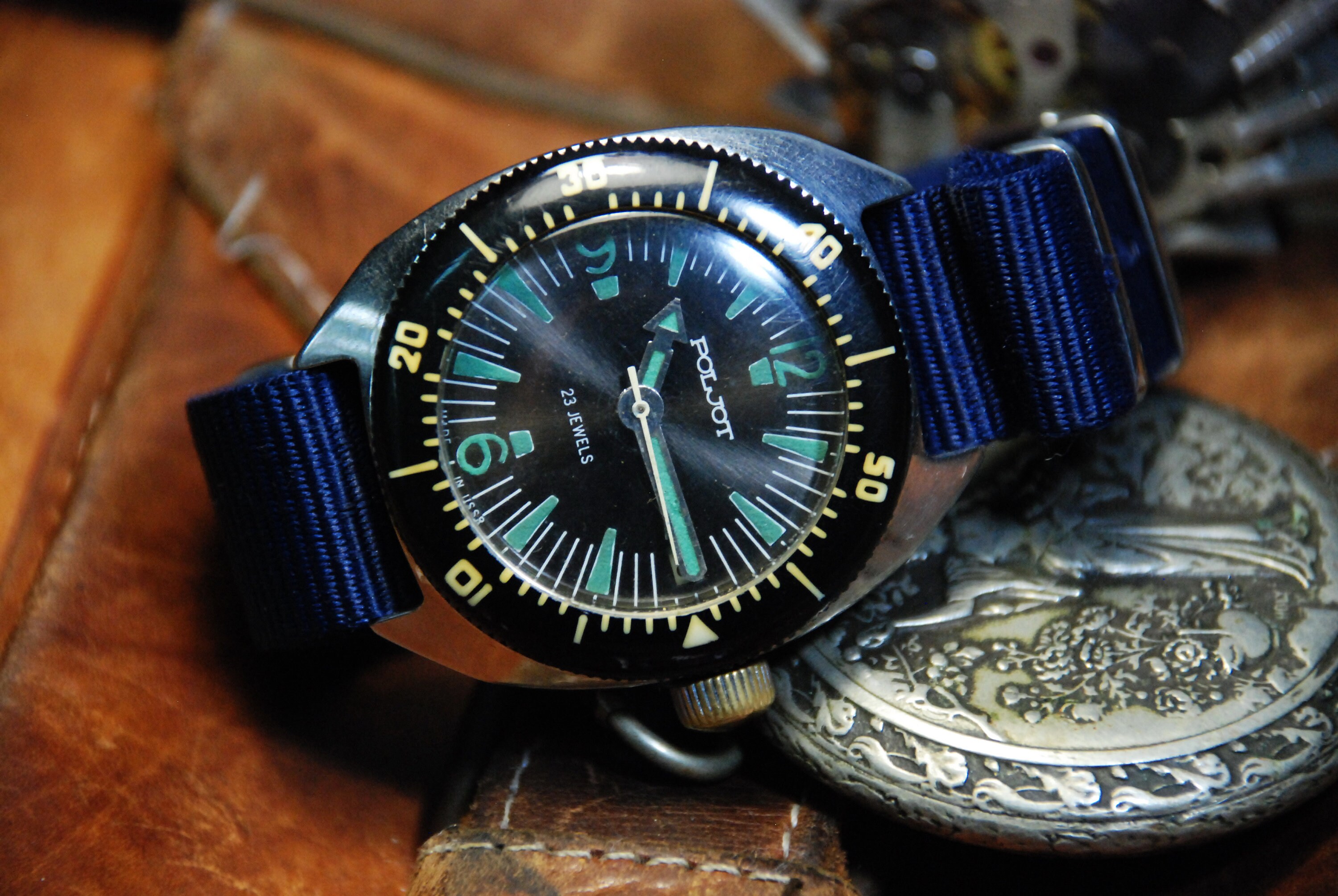 Ultra Rare Watch poljet Amphibian Watch Military Mechanical Watch