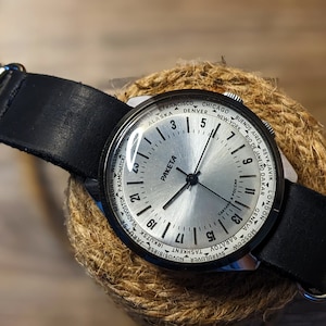 RARO! Raketa 24 ore, orologio vintage da uomo 