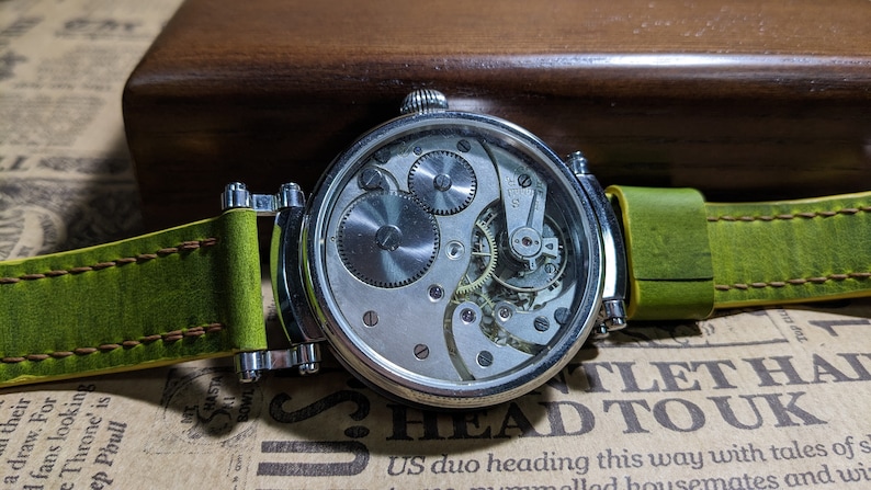 Exclusive version Big Marriage. limited edition "Precision" watch Working open case gift for him image 6