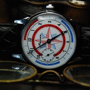 Wrist Watches Exclusive version Marriage Molnija &quot;wind rose&quot; limited edition, Ukraine watch Men&#39;s, open case gift for him