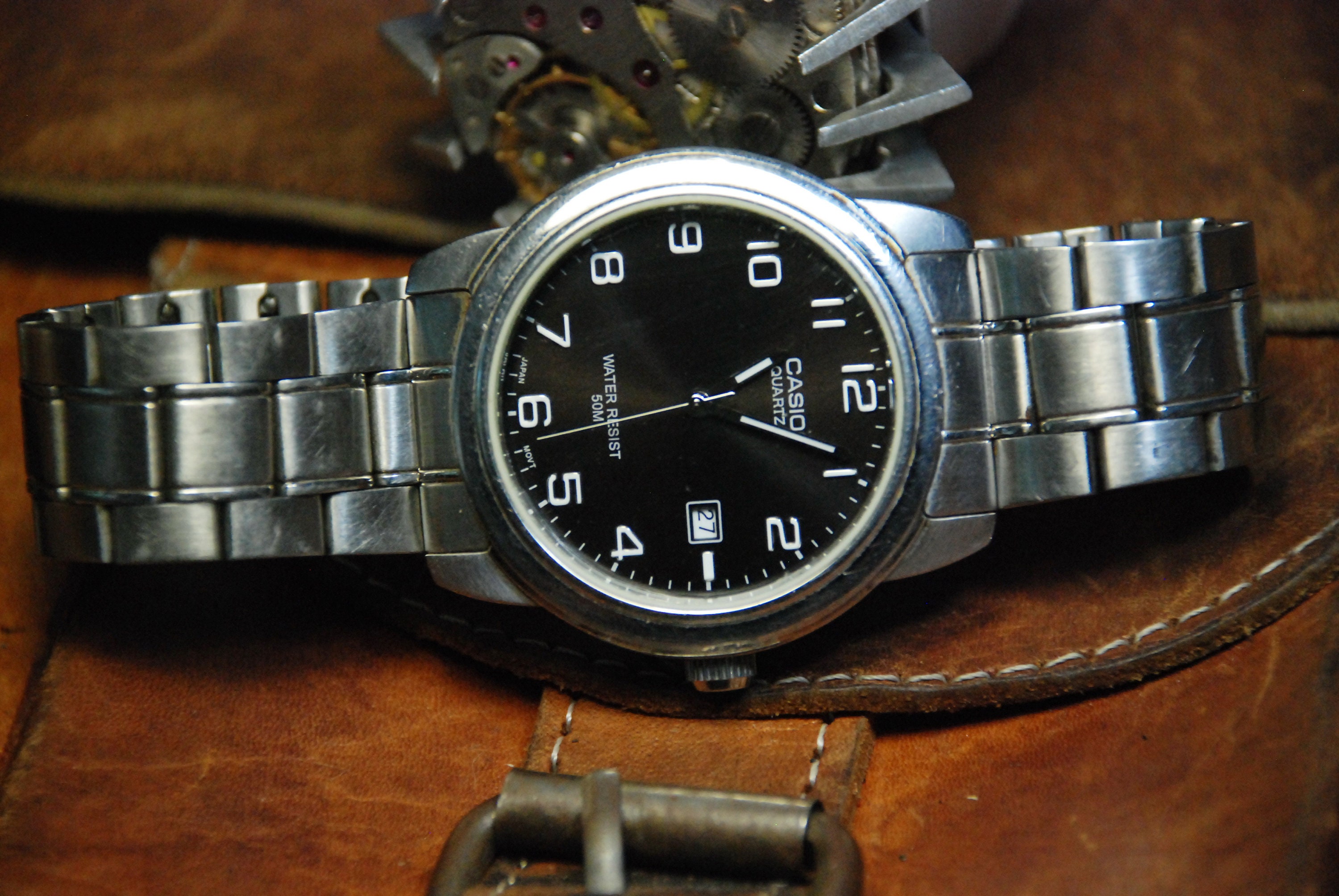 Rare Wristwatch Casio Quartz Original 50 Meters mtp 1221 Gift for Him Etsy UK