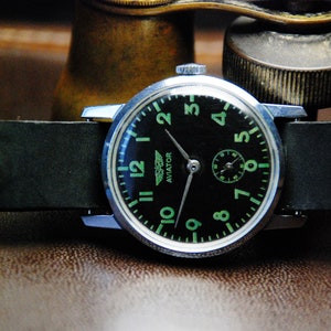 wrist watches Pobeda Military&quot; Aviator &quot;Men&#39;s Watch gift for him