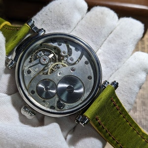 Exclusive version Big Marriage. limited edition "Precision" watch Working open case gift for him image 8