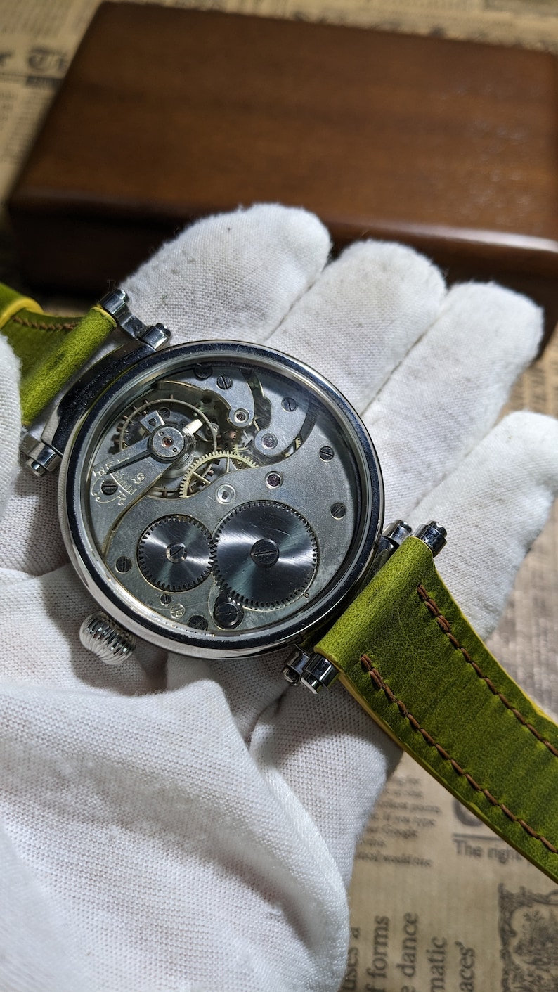 Exclusive version Big Marriage. limited edition "Precision" watch Working open case gift for him image 8