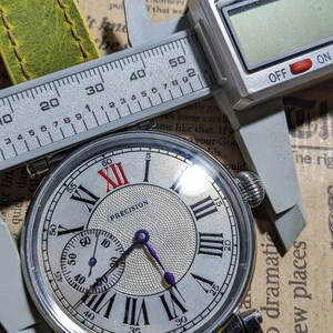 Exclusive version Big Marriage. limited edition "Precision" watch Working open case gift for him image 9