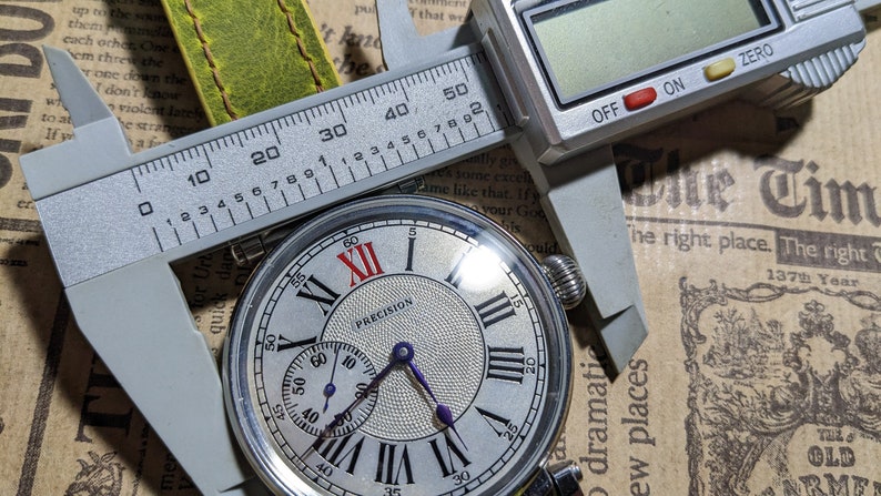 Exclusive version Big Marriage. limited edition "Precision" watch Working open case gift for him image 9