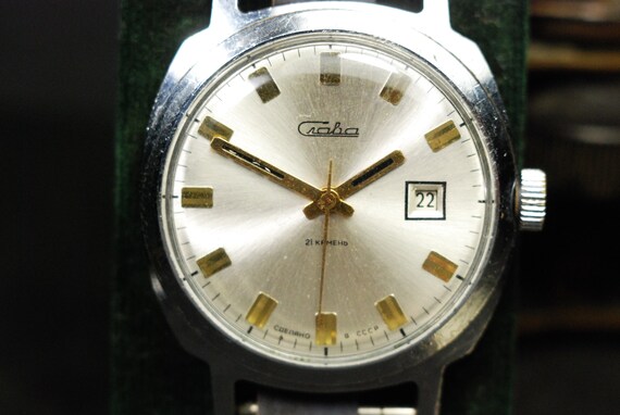 Vintage Chunky Men's watch called "GLORY" ( "Slav… - image 6