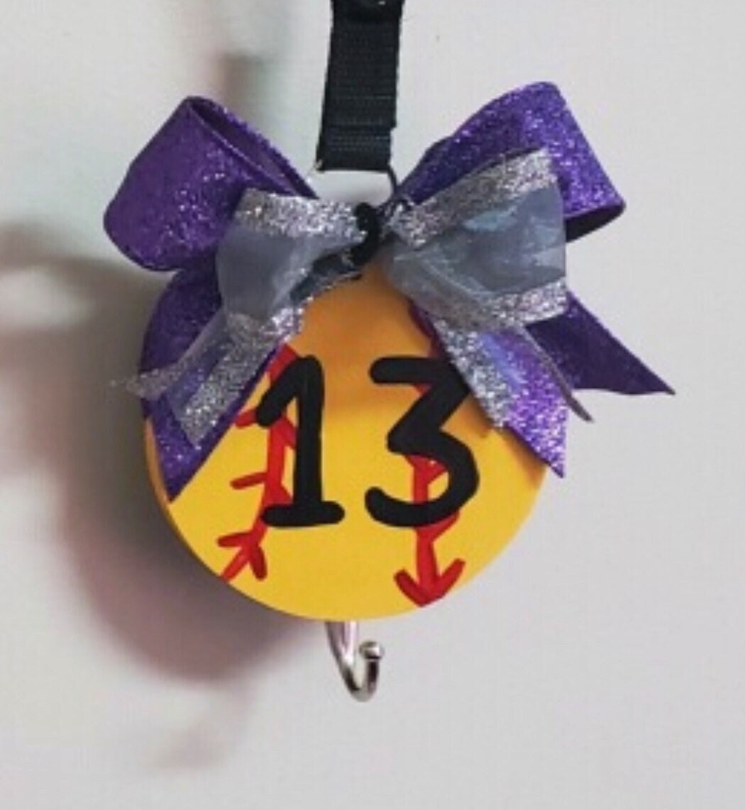 Softball Helmet Holders Sports Hangers Personalized Gifts Etsy