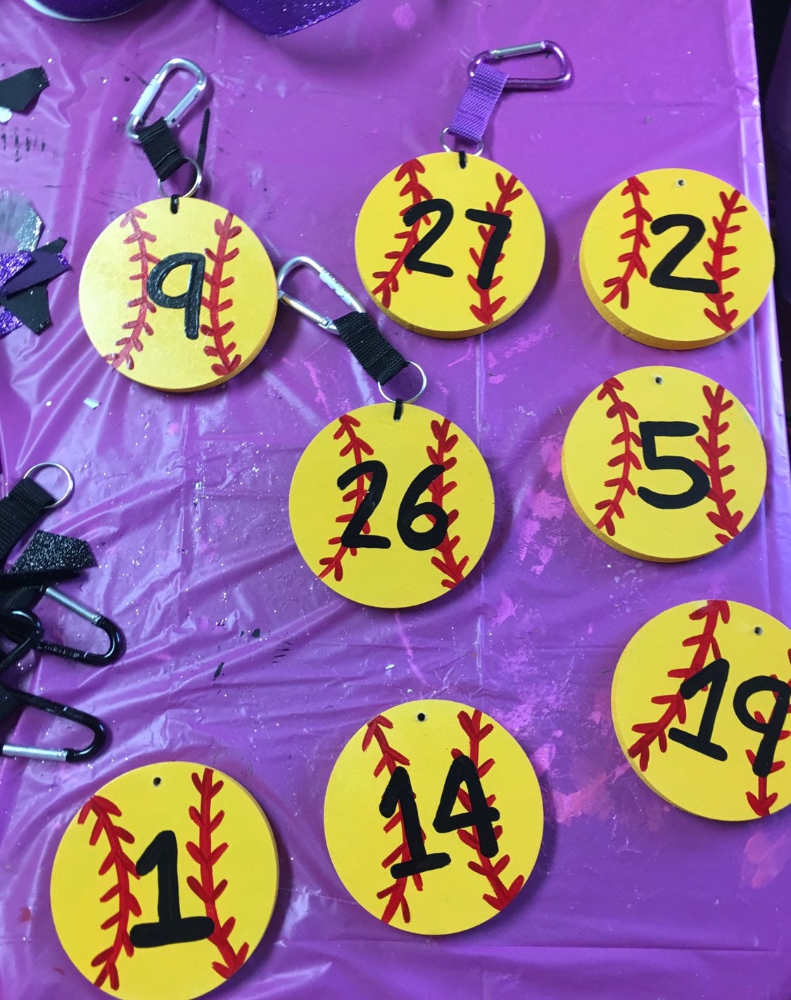 Softball Helmet Holders Sports Hangers Personalized Gifts Etsy