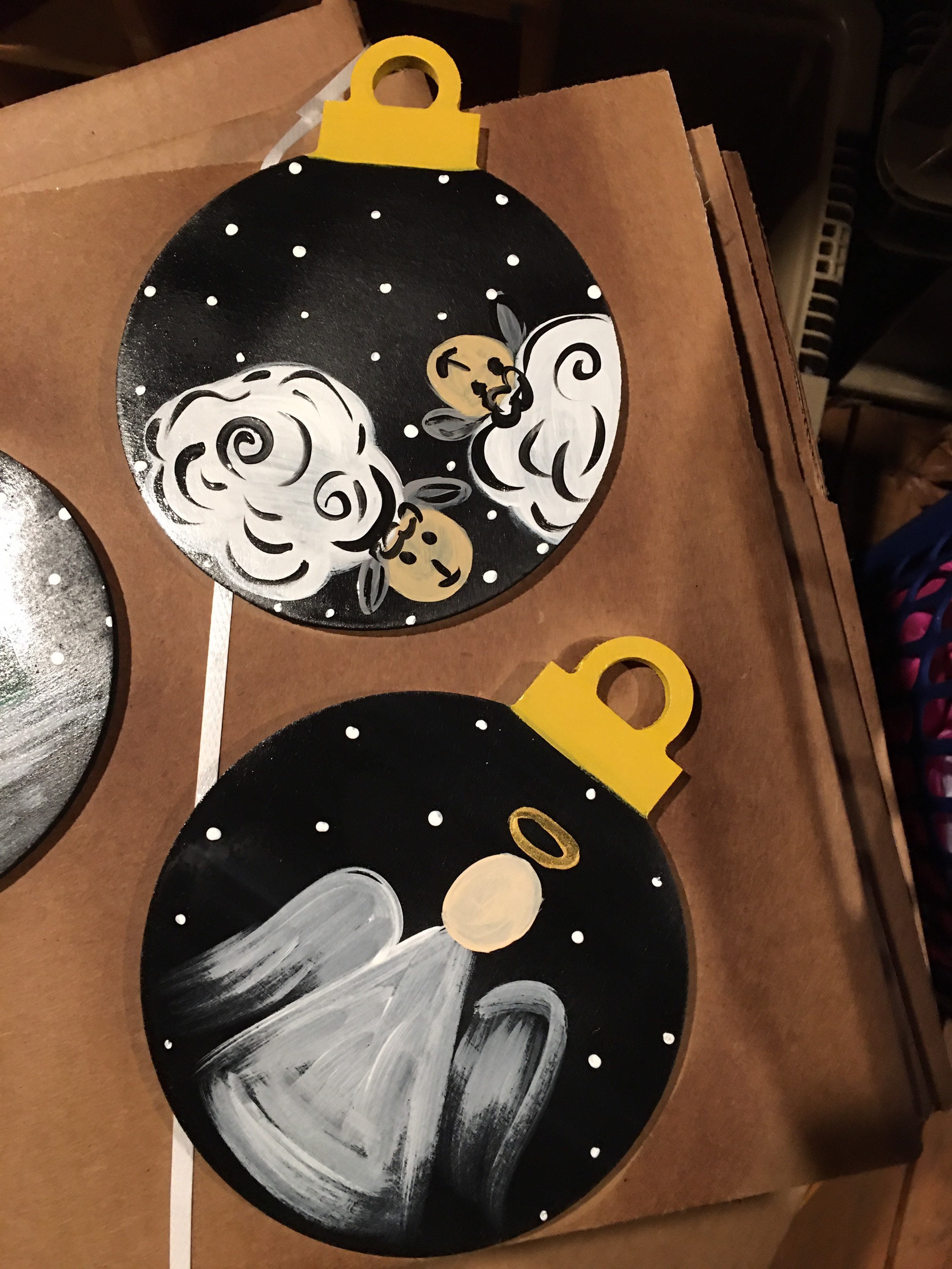 Nativity ornament Set Etsy