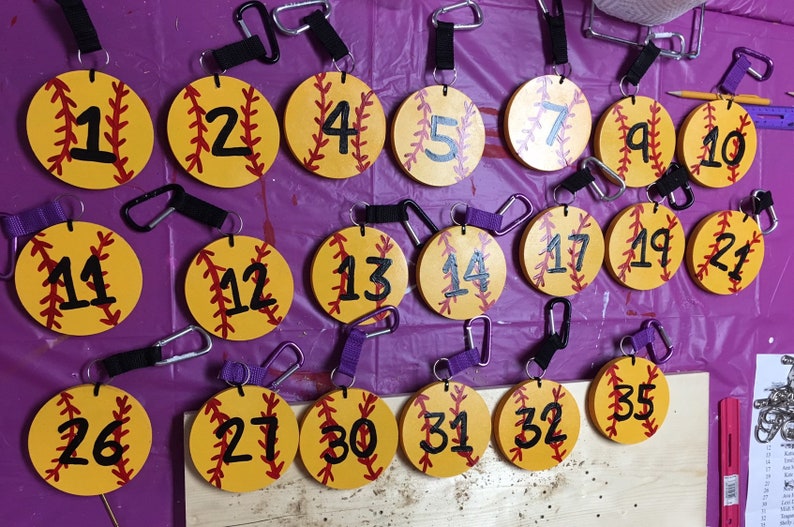 Softball Helmet Holders Sports Hangers Personalized Gifts Etsy