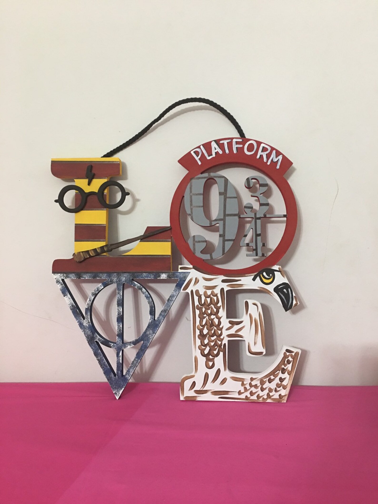 Harry Potter Inspired Door Hanger Harry Potter Wall Art | Etsy