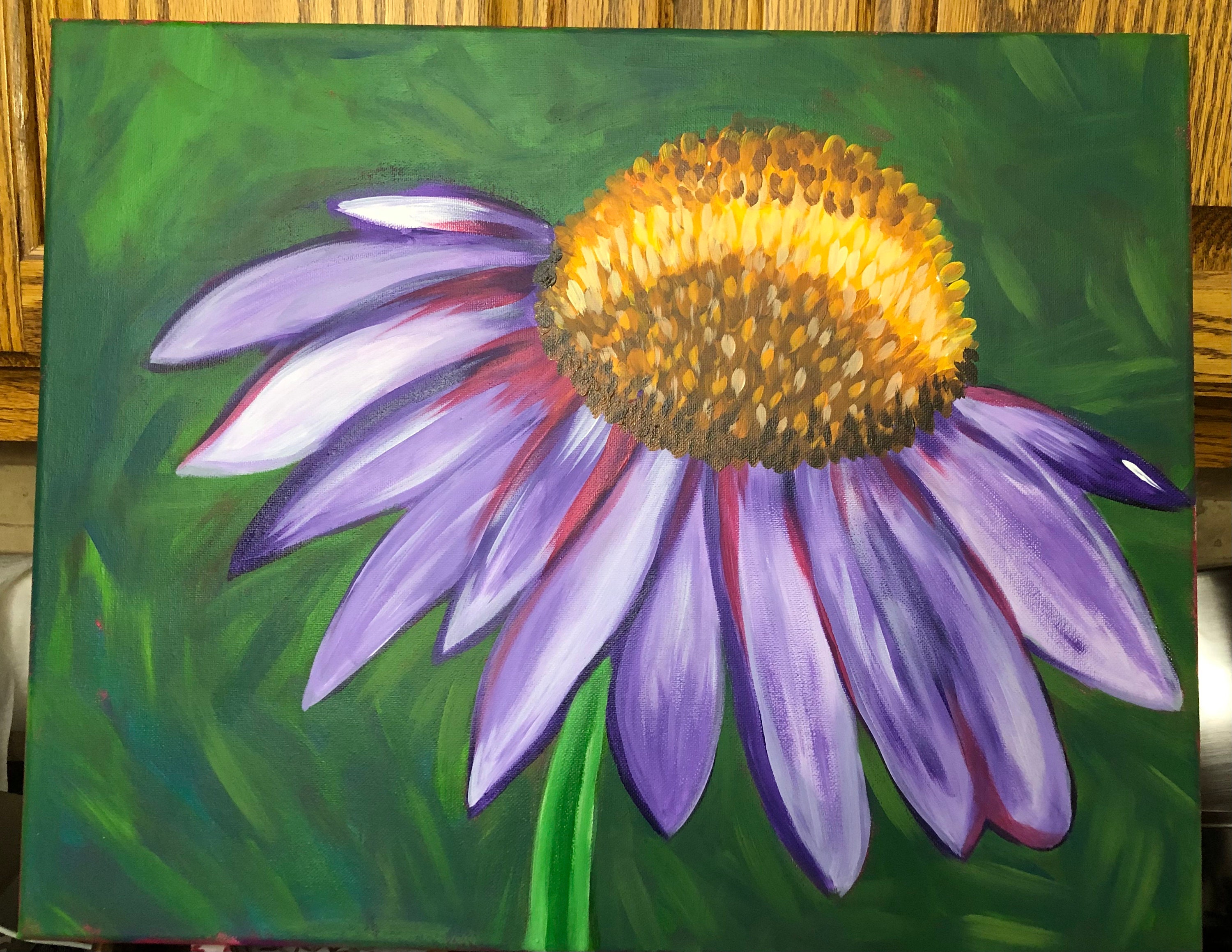 Acrylic flower painting deals