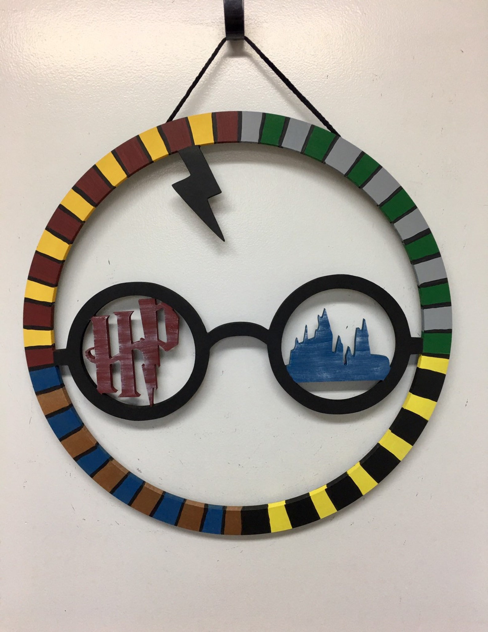 Harry Potter Inspired Door Hanger Harry Potter Wall Art | Etsy