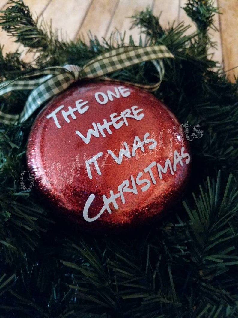 Friends TV Show Christmas Ornament Friends Christmas Gifts  Etsy