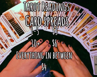 1-5 Cards Tarot Readings