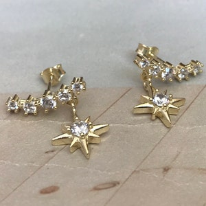 Gold ear cuff , hoop ear cuff, silver ear cuff, chunky gold ear cuff,ear cuff trio,cartilage cuff earrings,silver ear cuff
