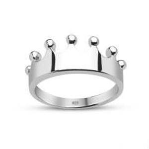 925K Sterlling Silver Crown Ring,king ring,crown ring set,handmade crown ring,silver crown ring