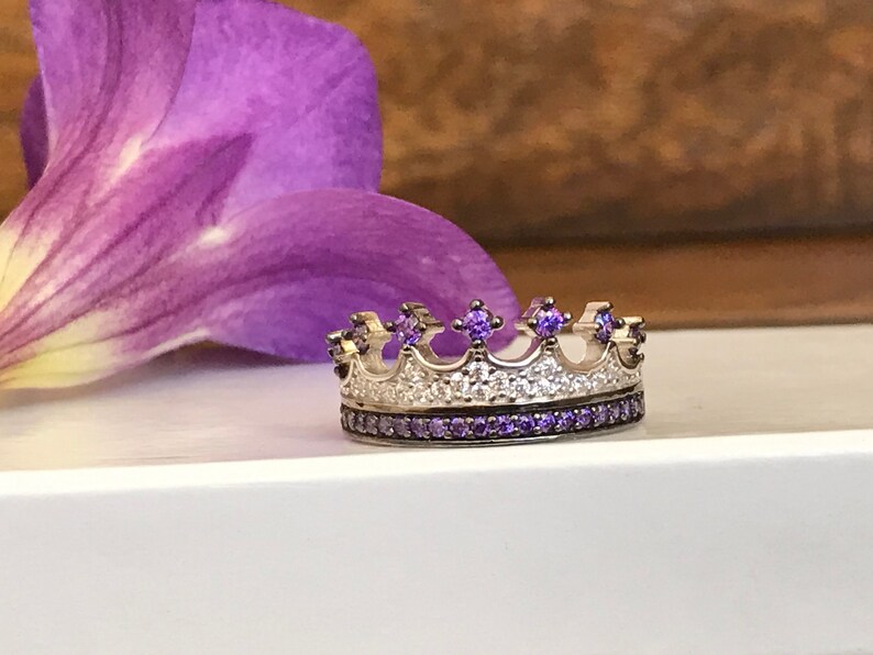 crown ring,silver crown ring,queen ring,king ring,crown ring set,tiara rings,princess rings,handmade,silver crown ring,queen ring,propasal image 4