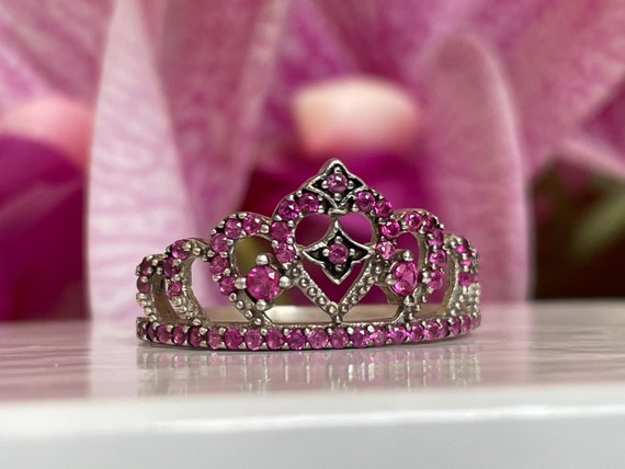 Buy The Elizabeth. Stunning Sterling Silver 925 Queen Crown Ring With Fine  5A CZ Diamonds Online in India - Etsy