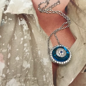 Evil eye necklace