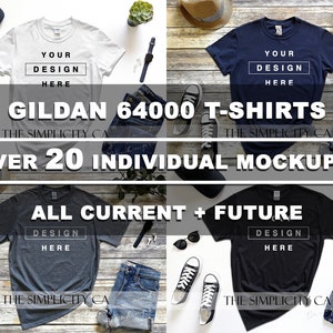 Mockup Bundle Whole Shop Mega Bundle All Current and Future Mockups T-Shirt Hoodie Tank top Flat Lay High Resolution 4:3 Ratio 300dpi image 7