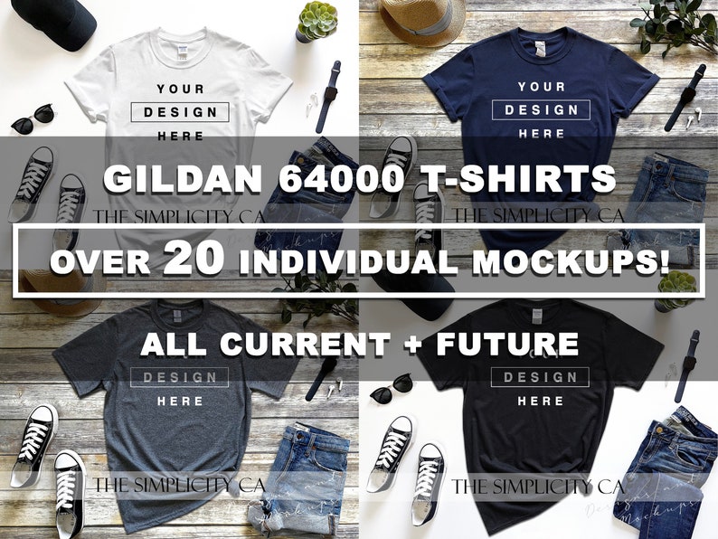 Mockup Bundle Whole Shop Mega Bundle All Current and Future Mockups T-Shirt Hoodie Tank top Flat Lay High Resolution 4:3 Ratio 300dpi image 7