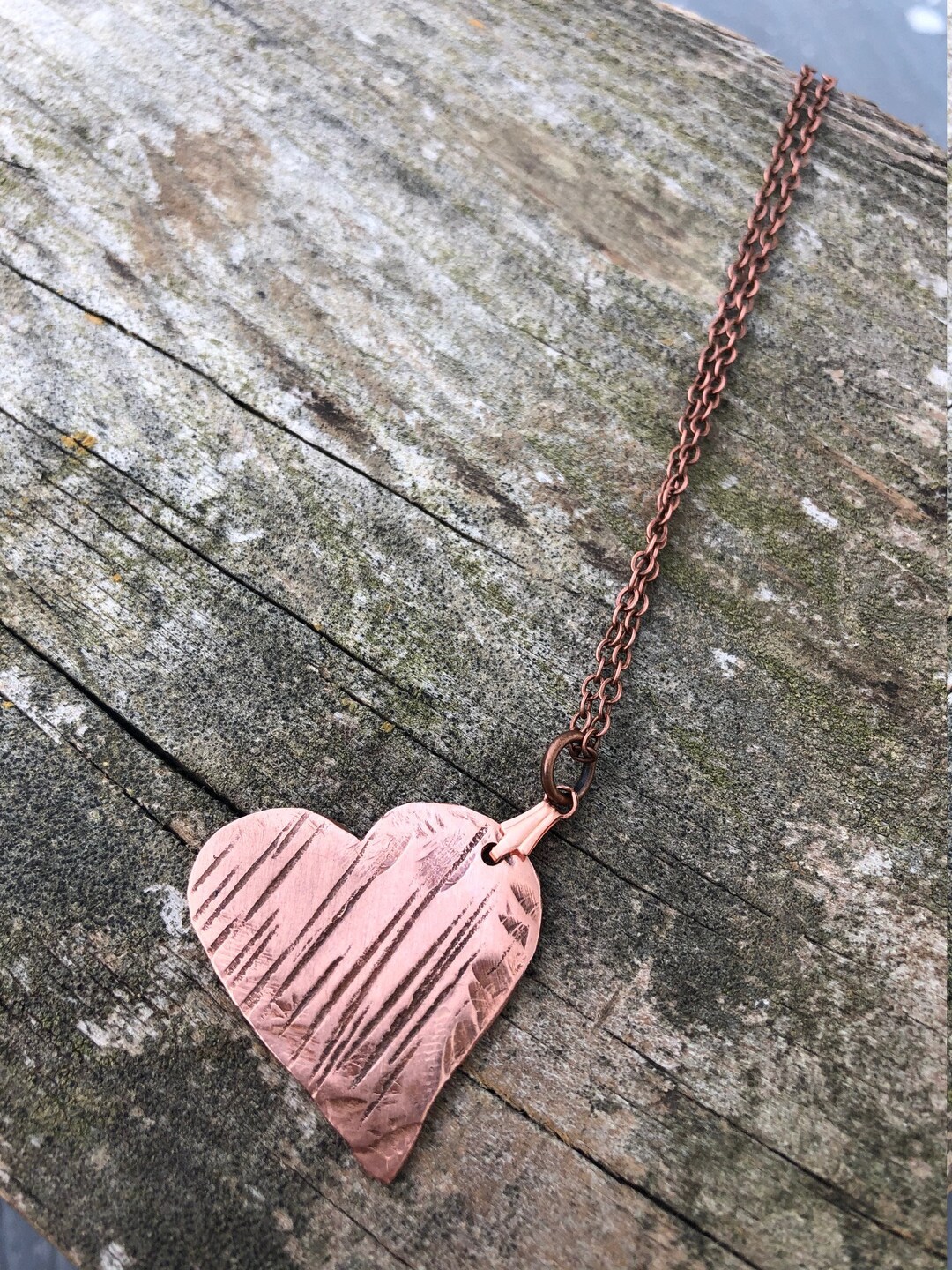 Collier En Cuivre Pur 99,9% Pour Homme Et Femme - Chaîne Réglable 50 Cm, Hypoallergénique, Cadeau Idéal - 9