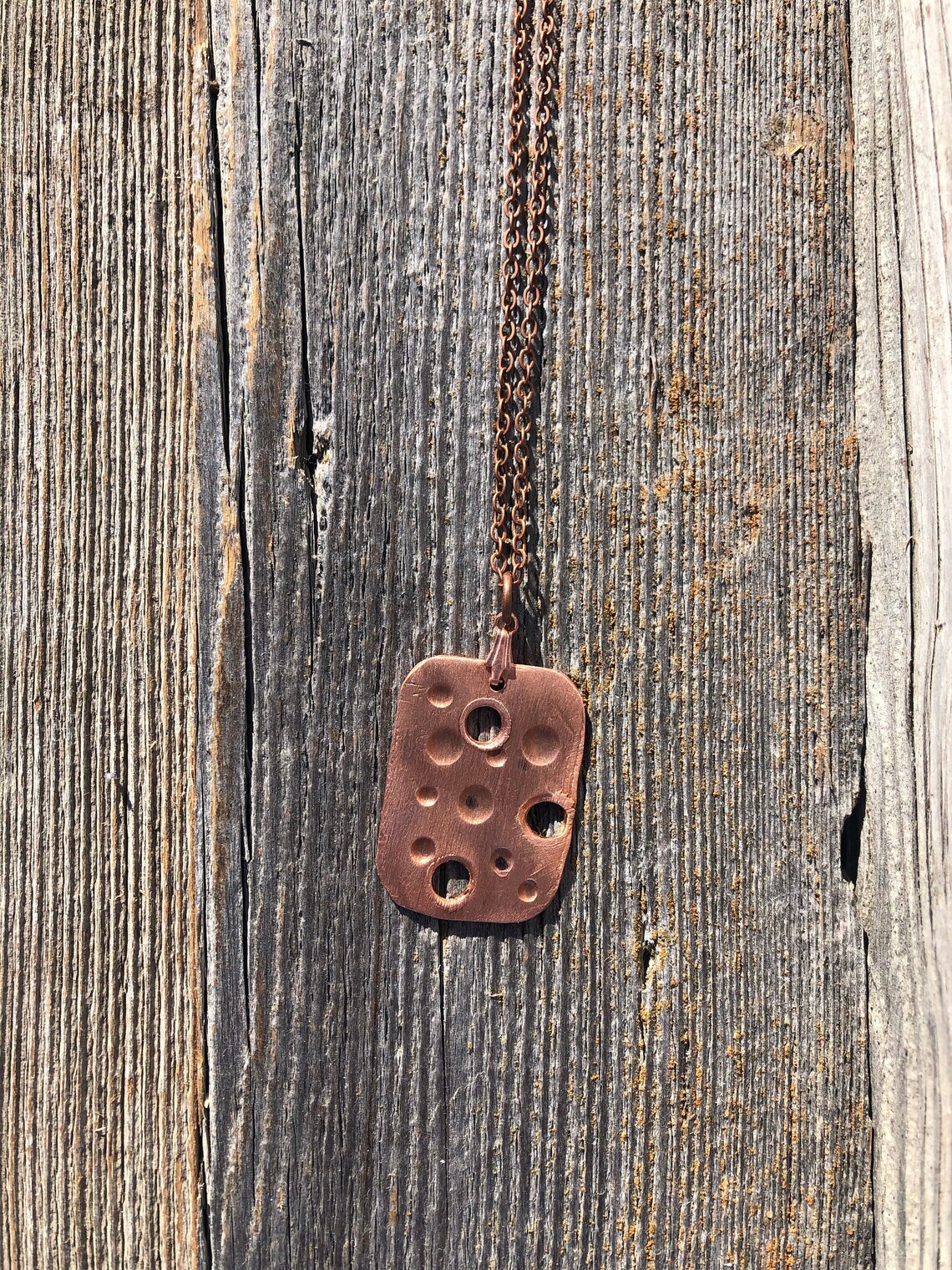 Collier En Cuivre Pur 99,9% Pour Homme Et Femme - Chaîne Réglable 50 Cm, Hypoallergénique, Cadeau Idéal - 3