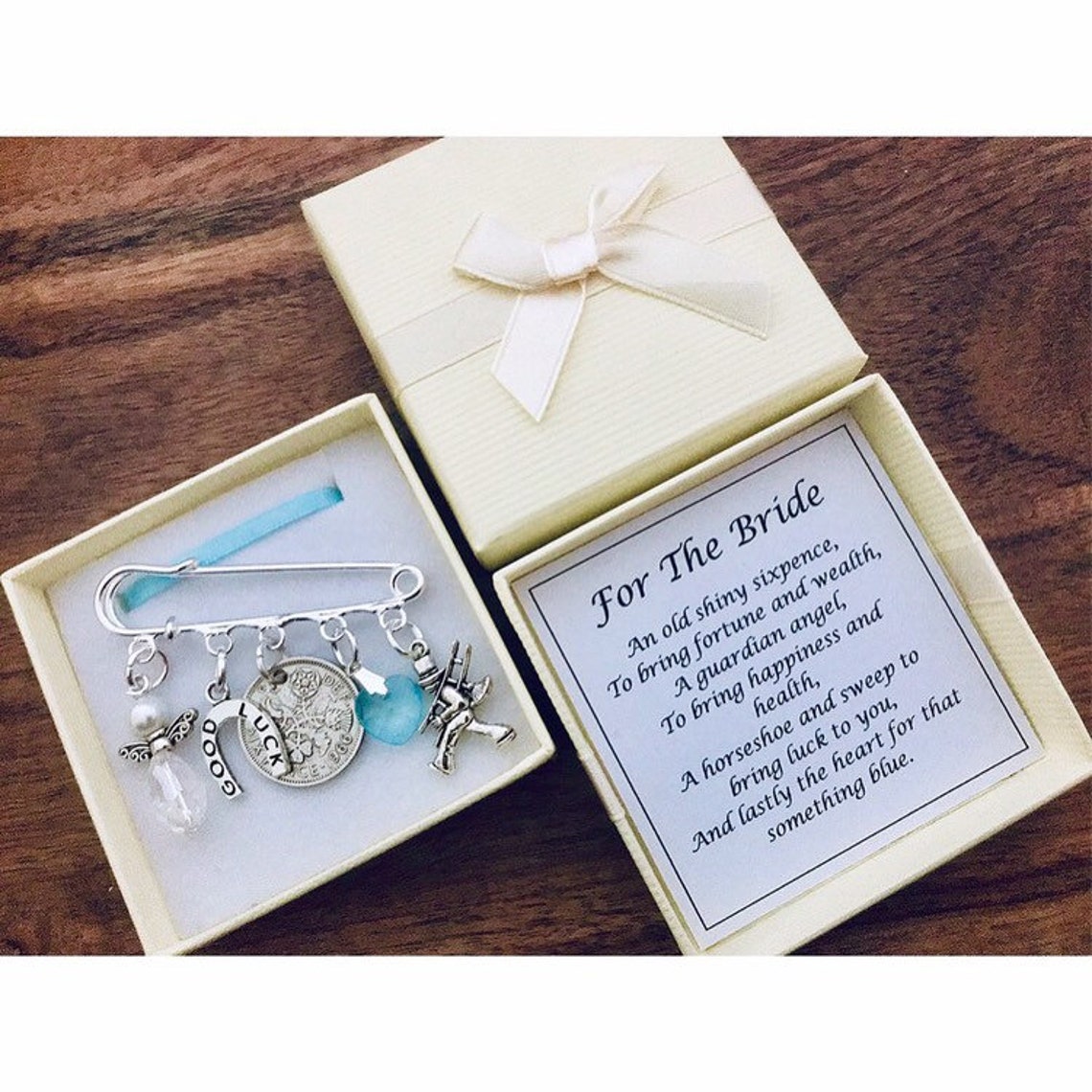 LUCKY SIXPENCE Wedding BRIDE Kilt Pin Horseshoe Chimney Etsy UK