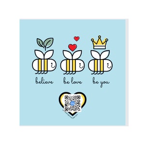 Bees Singing Magnet - Magnet - Strong Refrigerator Magnet - Cubicle Decor - Locker Magnets - Cute Office Supply - Bee Magnets - Bees